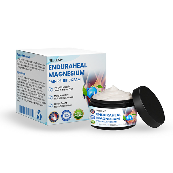 Magnesium Pain Relief Cream – Soothing Natural Formula for Arthritis, Joint Stiffness, Muscle Discomfort, Neuropathy & Sports Recovery
