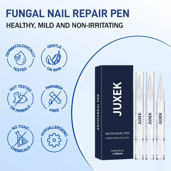 JUXEK® Antifungal Pen | 25% Undecylenic Acid | Fast-Acting Nail & Skin Treatment