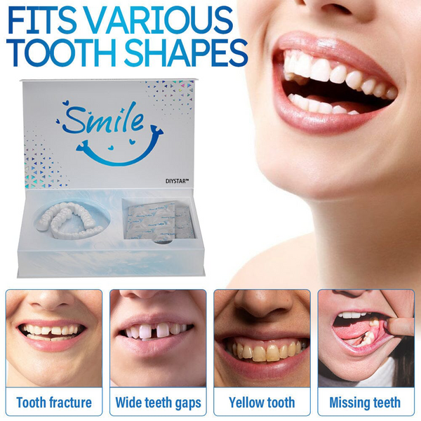 DIYSTAR™ Instant Smile Kit | Comfortable & Natural Teeth Cover for a Confident Smile